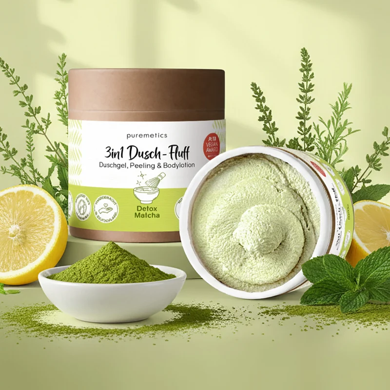 3in1 Dusch-Fluff Set 'Wirkstoff-Actives'