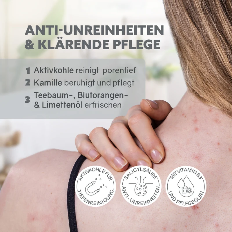 3in1 Dusch-Fluff 'Anti Unreinheiten'
