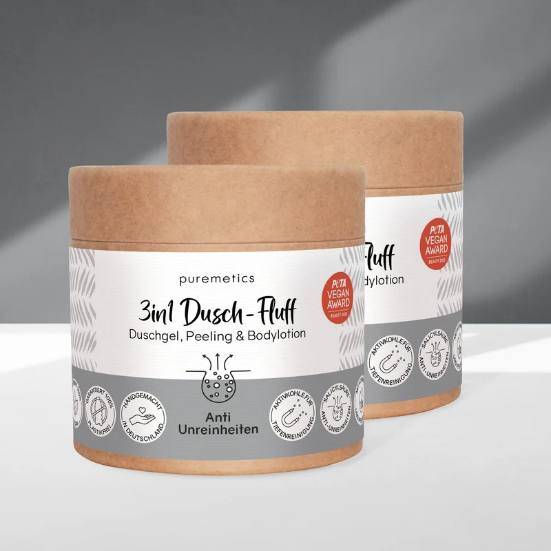 3in1 Dusch-Fluff 'Anti Unreinheiten'