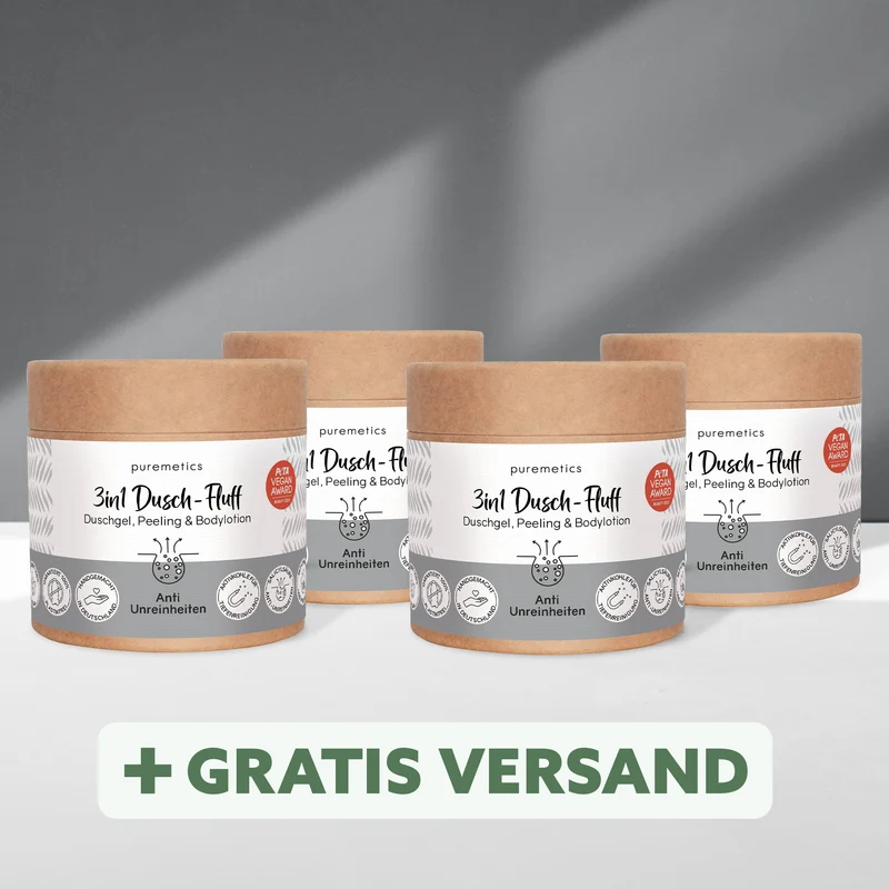 3in1 Dusch-Fluff 'Anti Unreinheiten'