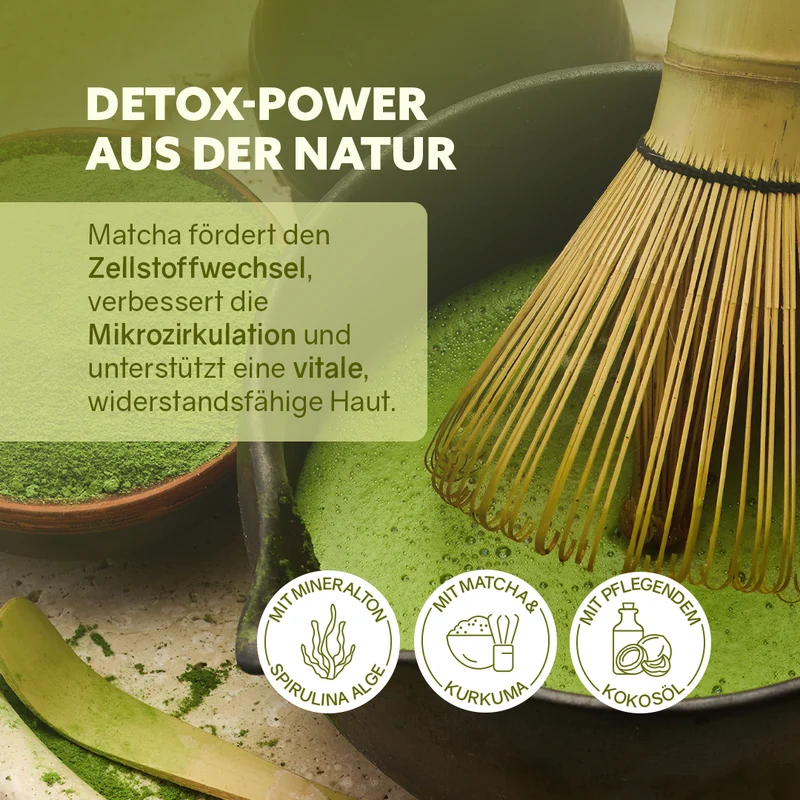 3in1 Dusch-Fluff 'Detox Matcha'