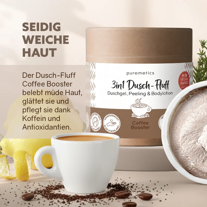 3in1 Dusch-Fluff 'Coffee Booster'