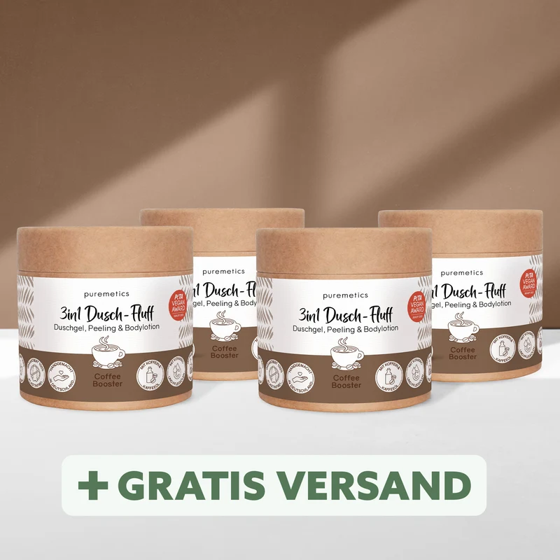 3in1 Dusch-Fluff 'Coffee Booster'