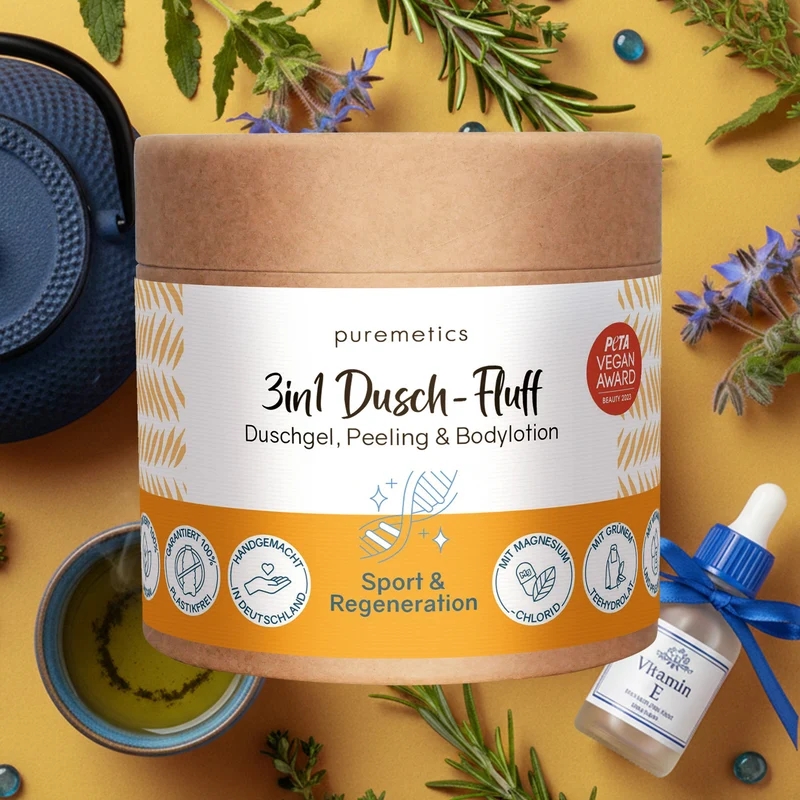 3in1 Dusch-Fluff 'Sport Regeneration'