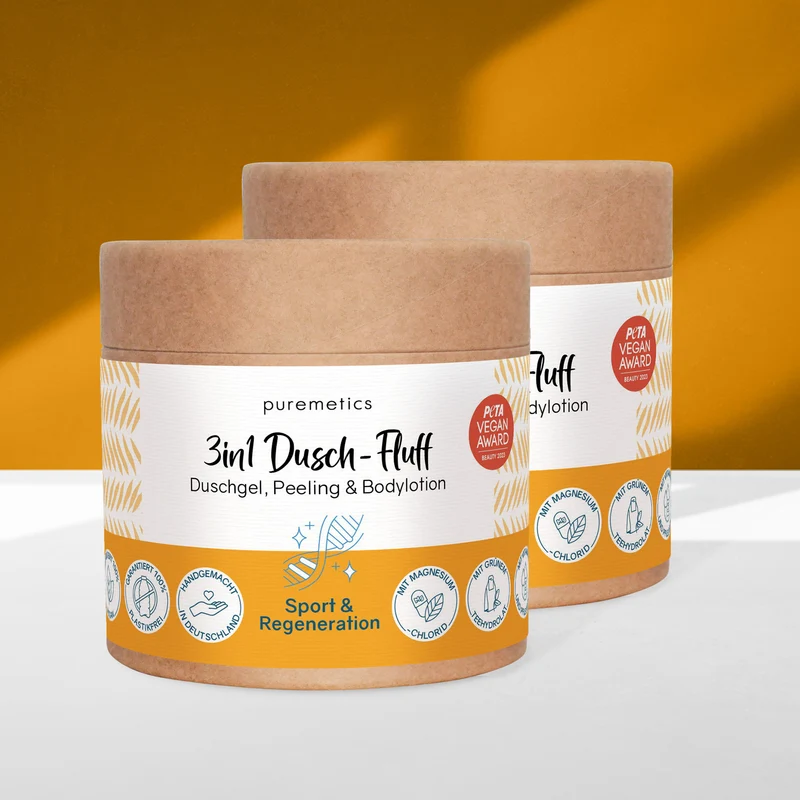 3in1 Dusch-Fluff 'Sport Regeneration'