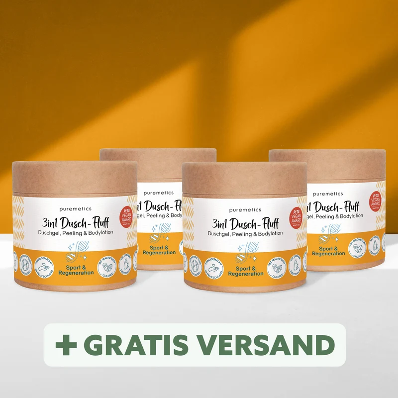3in1 Dusch-Fluff 'Sport Regeneration'