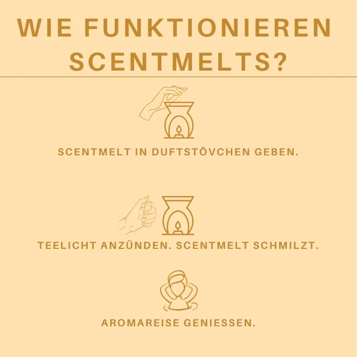 Scentmelts Raumduft-Wachs 'Singles'