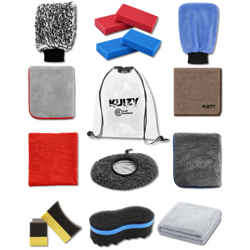 KUIZY Mikrofaser & Zubehör Komplett-Set