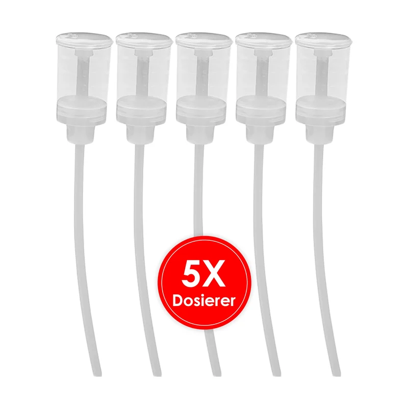 Doseur BiOHY, aide au dosage pratique pour les bouteilles de 250ml, 500ml et 1l
