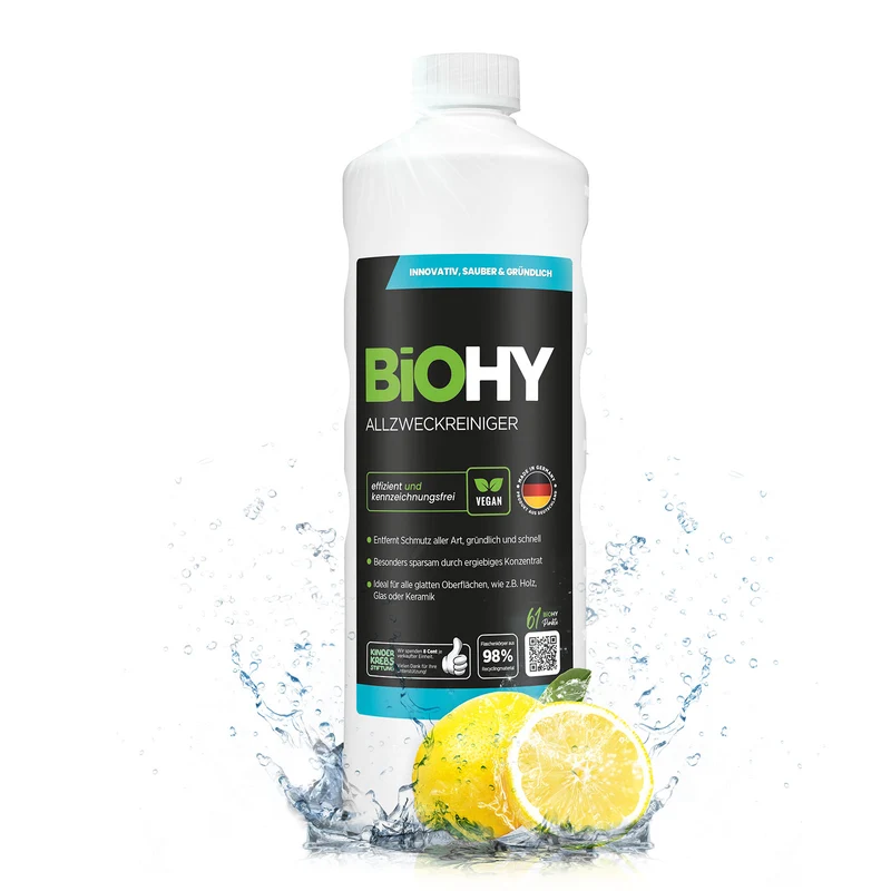 BiOHY nettoyant universel, nettoyant tout, nettoyant universel, concentré
