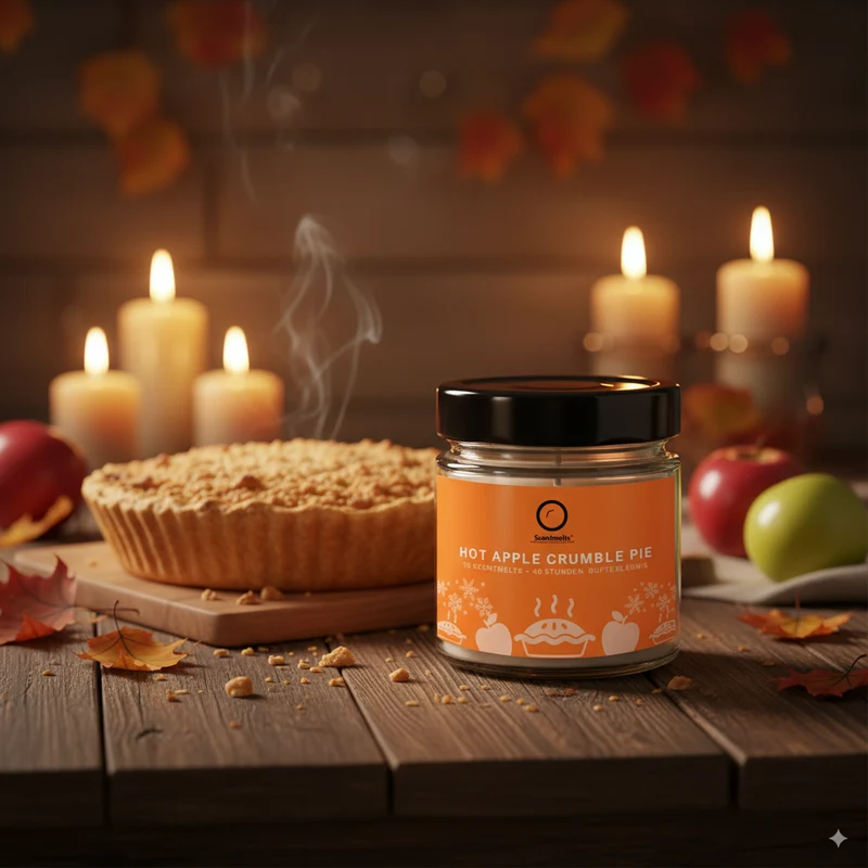 Scentmelts Raumduft-Wachs '10 Stück im Glas