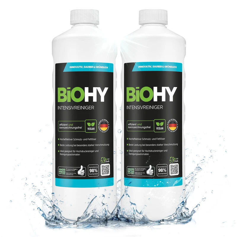BiOHY nettoyant intensif, nettoyant industriel, nettoyant universel, produit de nettoyage concentré
