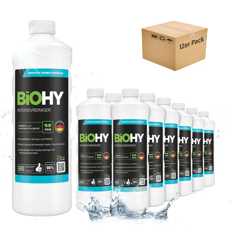 BiOHY nettoyant intensif, nettoyant industriel, nettoyant universel, produit de nettoyage concentré
