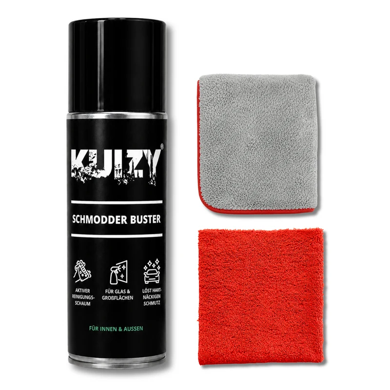 KUIZY Schmodder Buster Glas- & Flächen-Set
