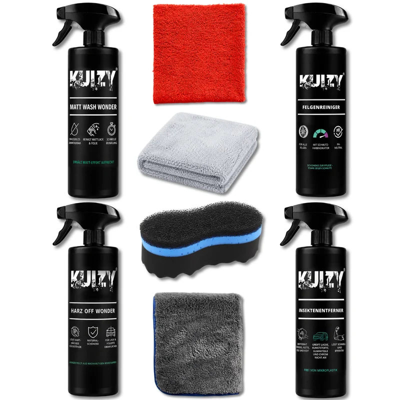 KUIZY Matt Car Lover Pro Set