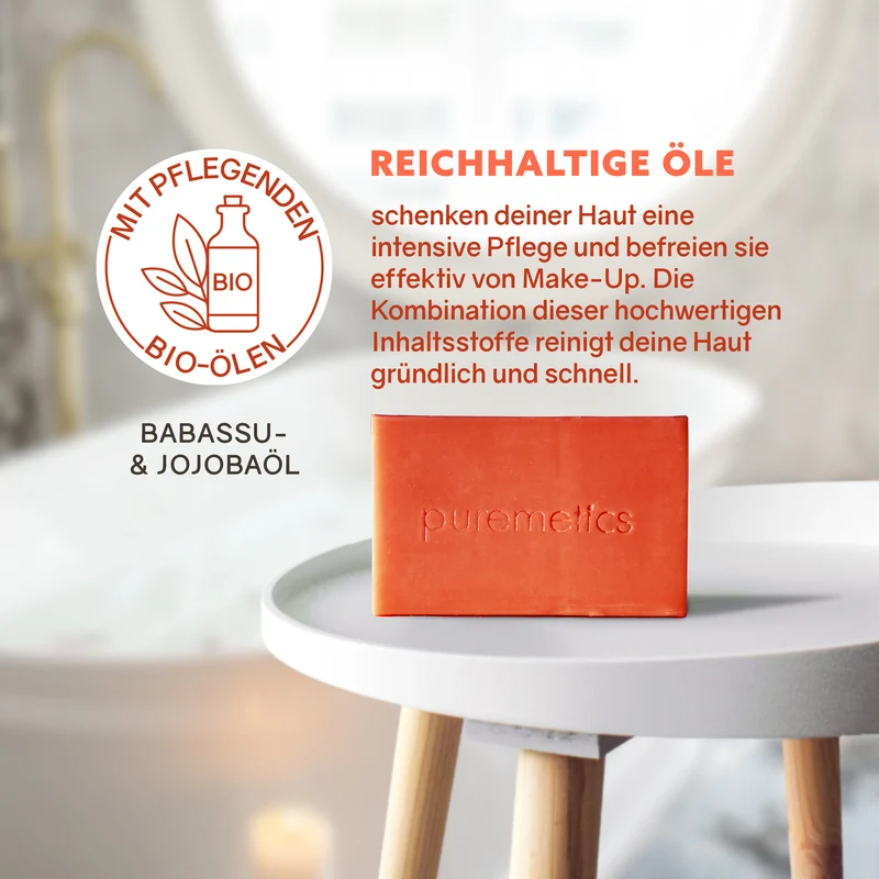 Make-up Entferner Seife 'Reismilch'