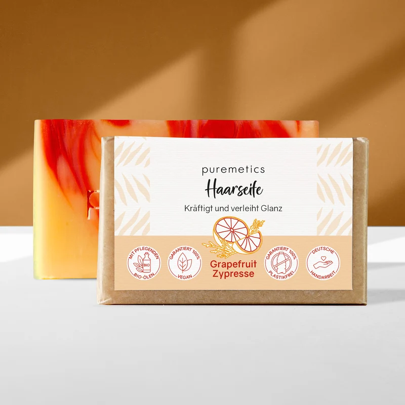 Haarseife 'Grapefruit Zypresse'