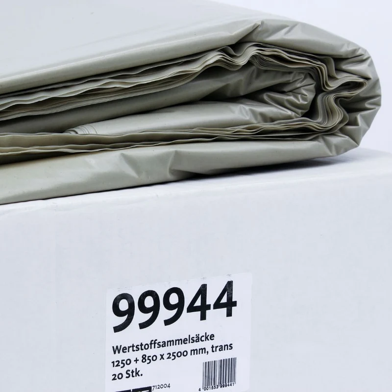 DEISS Wertstoffsammelsack Typ-100, 99944, 2500 Liter - 2500 Liter | Karton (20 Säcke)