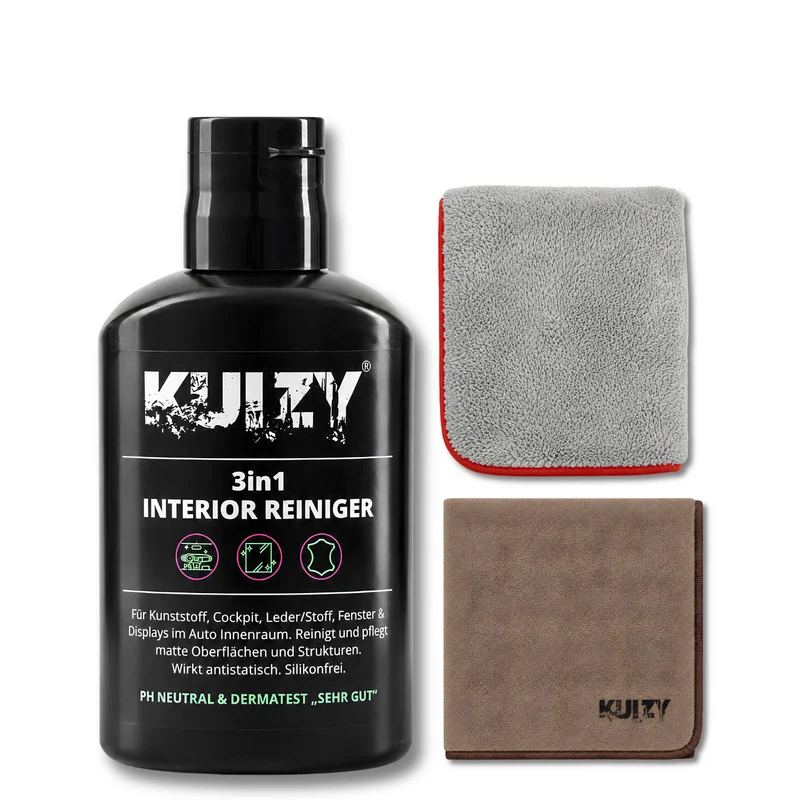 KUIZY 3in1 Interior Detailpflege Starter-Set