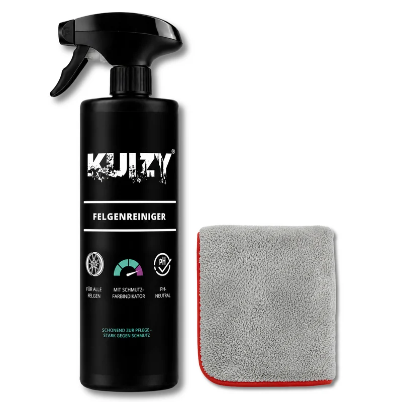 KUIZY Felgen Clean & Finish Set