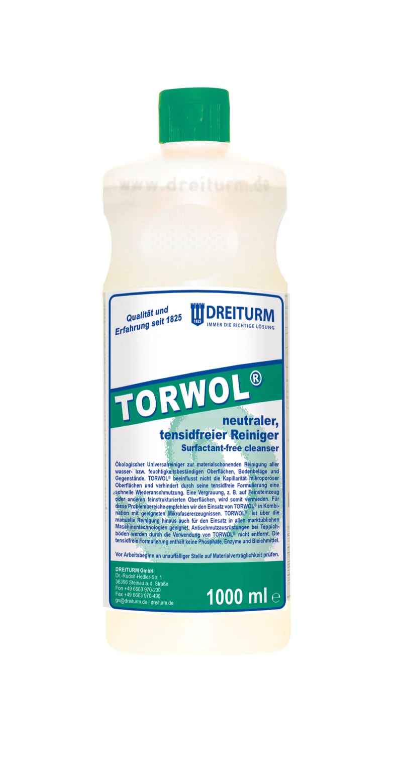 Dreiturm Torwol tensidfrei - Ökölogischer Universalreiniger - 1 Liter Flasche
