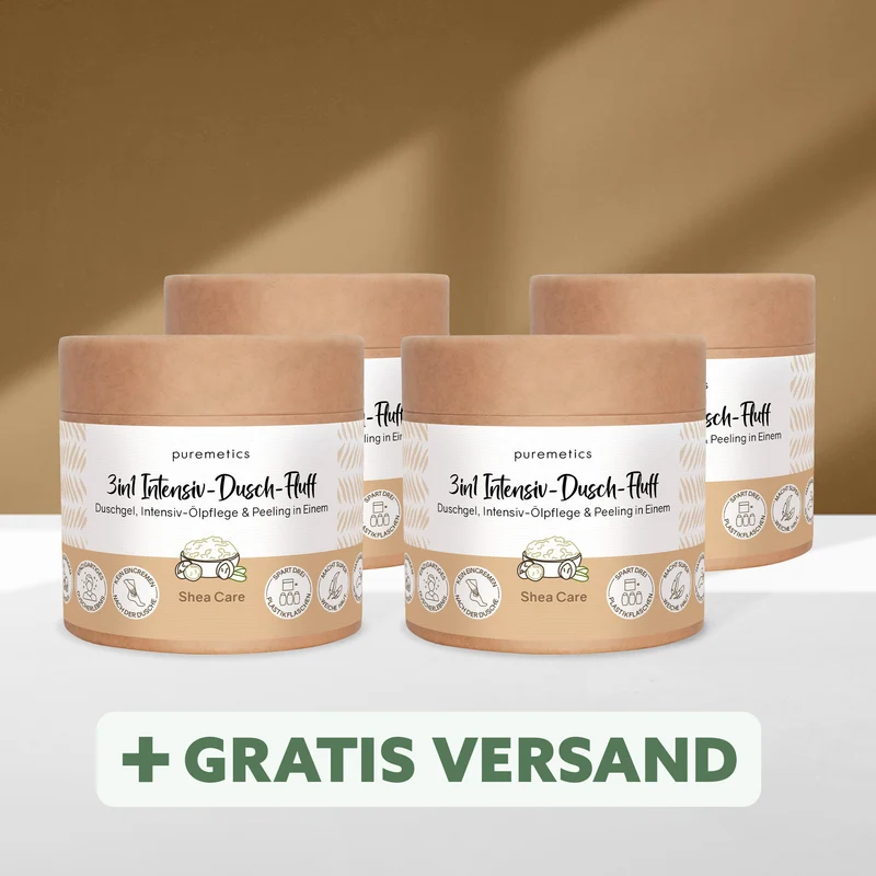 3in1 Intensiv-Dusch-Fluff 'Shea Care'