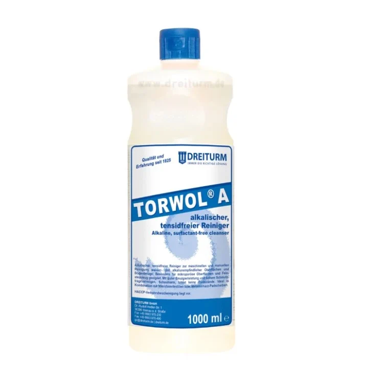 Dreiturm Torwol A - alkalischer, tensidfreier Reiniger - 1 Liter Flasche