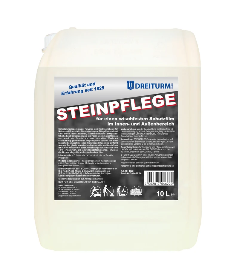Dreiturm Steinpflege - 10 Liter Kanister