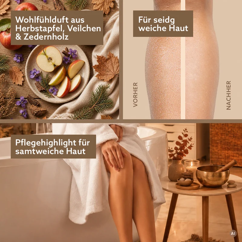 3in1 Dusch-Fluff Set 'ZEN Herbst-Editionen 2026'