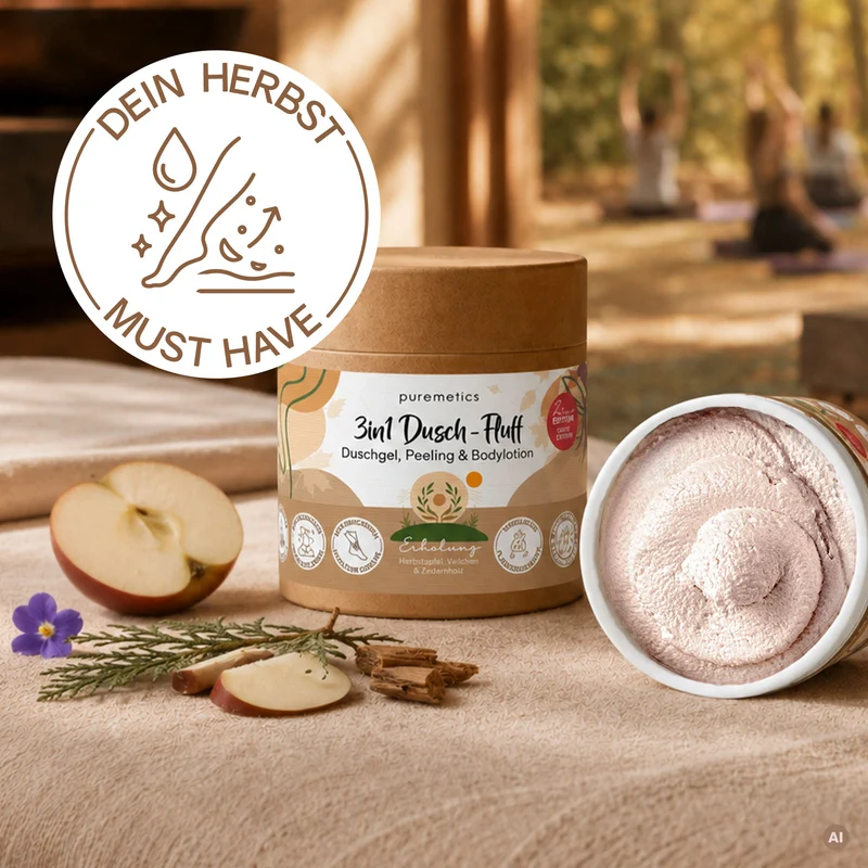 3in1 Dusch-Fluff Set 'ZEN Herbst-Editionen 2026'