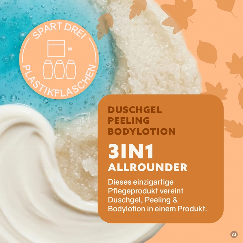 3in1 Dusch-Fluff Set 'ZEN Herbst-Editionen 2026'