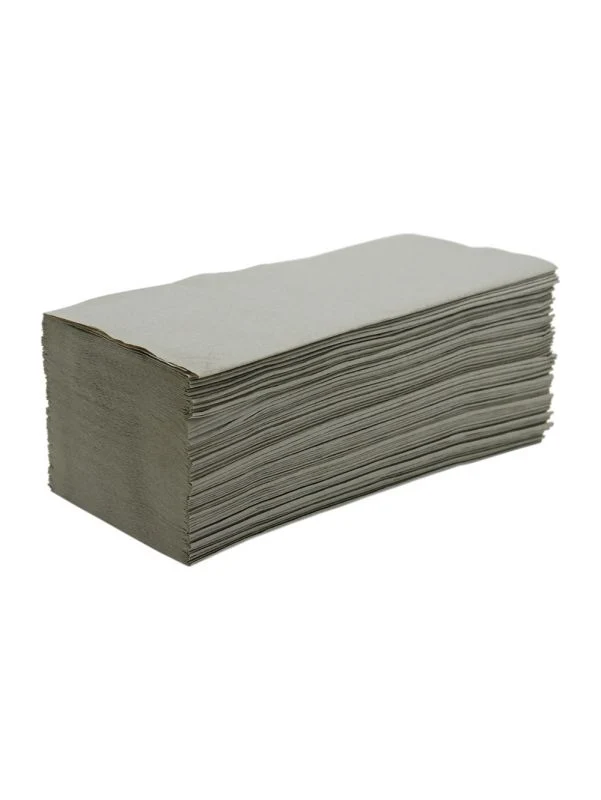 Falthandtuch V-Falz, 1-lagig, natur