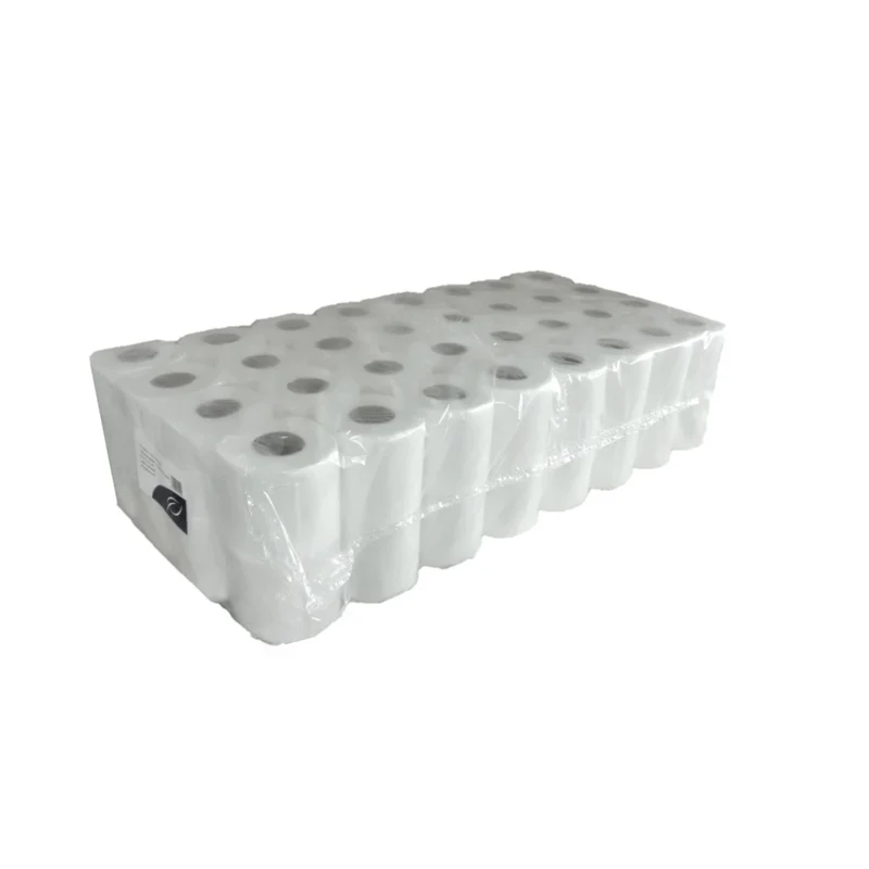 Toilettenpapier 2-lagig, weiß, hygienische Recyclingfasern