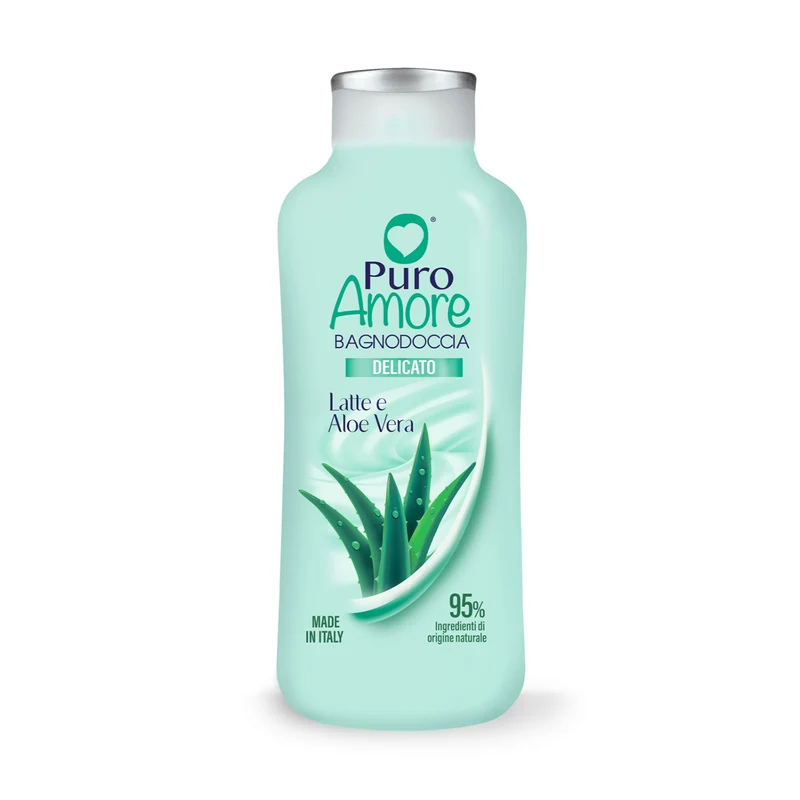 PURO AMORE BAGNODOCCIA 650 ML LATTE E ALOE