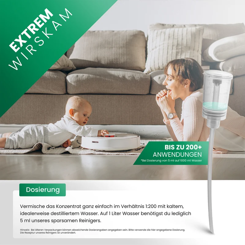 BiOHY Nettoyant sols pour robots de nettoyage, Nettoyant, Entretien des sols, Nettoyant sols non moussant